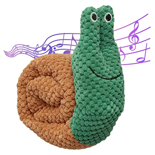 JINGLING Hund Schnecke Spielzeug | Treat Dispensing Snail Snuffle Toys Crinkle Plüsch Hundespielzeug,Hundekauspielzeug Slow Feeder Spiel für die Ausgabe von Leckereien aus Langeweile JINGLING Hund Schnecke Spielzeug | Treat Dispensing Snail Snuffle Toys Crinkle Plüsch Hundespielzeug,Hundekauspielzeug Slow Feeder Spiel für die Ausgabe von Leckereien aus Langeweile von JINGLING