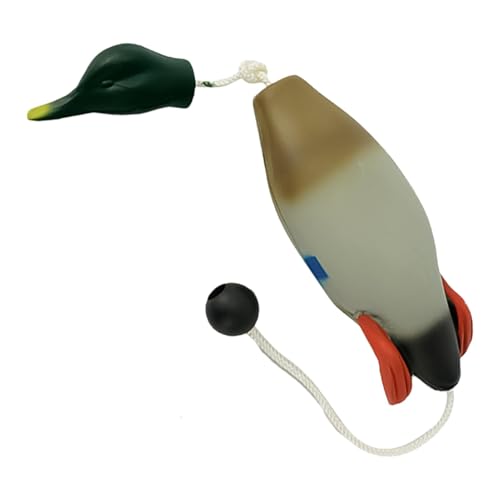 JINGLING Hunde-Stoßfänger zum Wasserholen, Enten-Stoßfänger-Spielzeug - Hunde-Retriever-Trainingsspielzeug - Hundetrainingszubehör, Entenspielzeug für Hundesimulation, Tierform für Welpen JINGLING Hunde-Stoßfänger zum Wasserholen, Enten-Stoßfänger-Spielzeug - Hunde-Retriever-Trainingsspielzeug - Hundetrainingszubehör, Entenspielzeug für Hundesimulation, Tierform für Welpen von JINGLING