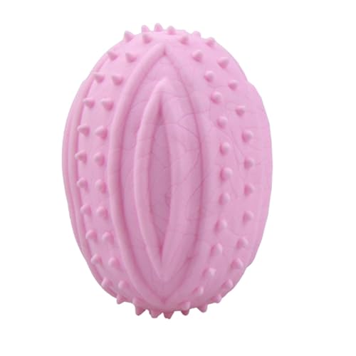 JINGLING Hundespielzeugball, Hundekauspielzeug, Fußball-Welpen-Kauspielzeug, Hundespielzeugball, Beißspielzeugbälle für Hunde und Welpen, Kauzahnreinigungsball für Hunde JINGLING Hundespielzeugball, Hundekauspielzeug, Fußball-Welpen-Kauspielzeug, Hundespielzeugball, Beißspielzeugbälle für Hunde und Welpen, Kauzahnreinigungsball für Hunde von JINGLING