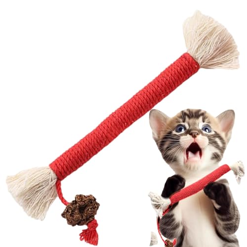 JINGLING Katzenminze-Kauspielzeug für Katzen, Silvervine Sticks für Katzen - Natürliche Silvervine-Sticks für die Zahnreinigung von Kätzchen - Aggressive Chewers Cat Dentals Spielzeug für die von JINGLING