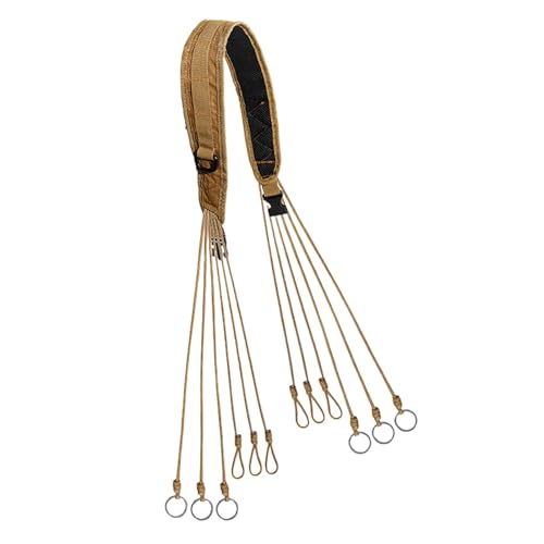 JINGLING -Entengurt, Entengurt, Gurt, Entenruf | Jagdzubehör mit 12 Ringen, für Truthahn, Wasservögel, Stockente Ente, Eichhörnchen, Gänse, Vögel JINGLING -Entengurt, Entengurt, Gurt, Entenruf | Jagdzubehör mit 12 Ringen, für Truthahn, Wasservögel, Stockente Ente, Eichhörnchen, Gänse, Vögel von JINGLING