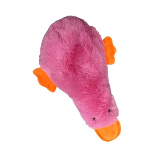 JINGLING Quietschende Plüsch-Ente Hundespielzeug,Plüsch-Quietsche-Ente,Stofftier Quietschendes Entenplüsch für kleine Haustiere - Kuscheltier Entenplüsch, verschleißfestes Plüsch-Kauspielzeug für JINGLING Quietschende Plüsch-Ente Hundespielzeug,Plüsch-Quietsche-Ente,Stofftier Quietschendes Entenplüsch für kleine Haustiere - Kuscheltier Entenplüsch, verschleißfestes Plüsch-Kauspielzeug für von JINGLING