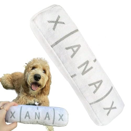 JINGLING Quietschspielzeug für kleine Hunde – Plüsch zum für Hunde – Übung für Erholungsspiel – Park Garten Outdoor Camping von JINGLING