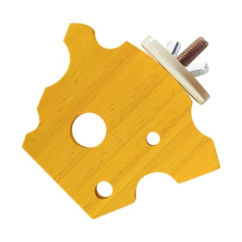 JINGLING Sitzstange stehend für Papageien, Sitzstangen für Vögel, Käfigständer, Käse-Sitzstangen | Wellensittich-Sitzstangen aus Holz für Käfige, Vogelsitzstangen zum Kauen von JINGLING