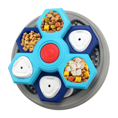 JINGLING Slow Feeder Hundenapf,Langsamer Futternapf für Hunde - Dreischichtiger Slow-Feeder-Napf,Interaktive Hundenäpfe mit langsamer Fütterung, 3-lagiger Hundenapf mit langsamer Fütterung für kleine JINGLING Slow Feeder Hundenapf,Langsamer Futternapf für Hunde - Dreischichtiger Slow-Feeder-Napf,Interaktive Hundenäpfe mit langsamer Fütterung, 3-lagiger Hundenapf mit langsamer Fütterung für kleine von JINGLING