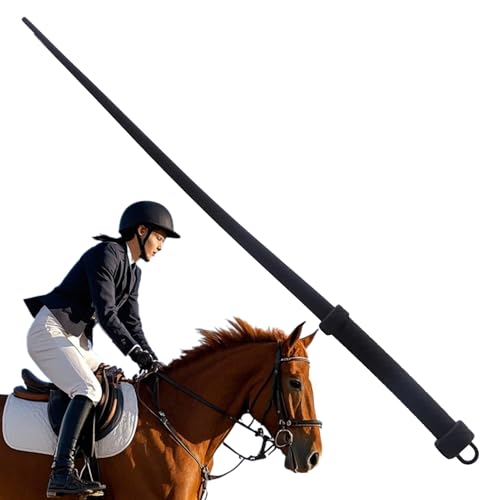 JINGLING Training Peitsche, Reitpeitsche für,Silikon Reitpferpfer Peitsche - Bequemes Griff -Trainingswerkzeug, Soft Racing Accessoires, Kostümzubehör für Bühnenshows von JINGLING