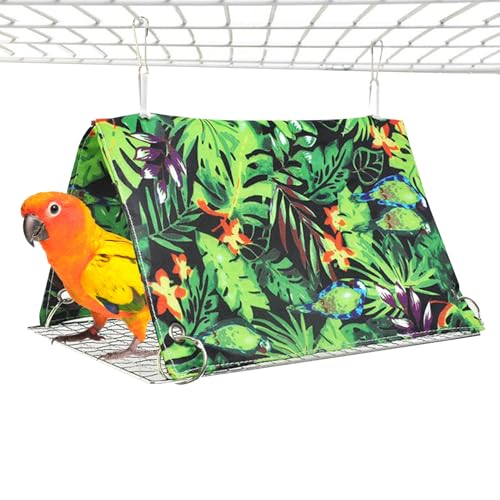 JINGLING Vogel Hängematte für Käfig | Sommer Vogel Nest Hängematte Sitzstange,Schlafhöhle Sitzstange Spielplatz Für Finken Sittiche Graupapageien JINGLING Vogel Hängematte für Käfig | Sommer Vogel Nest Hängematte Sitzstange,Schlafhöhle Sitzstange Spielplatz Für Finken Sittiche Graupapageien von JINGLING