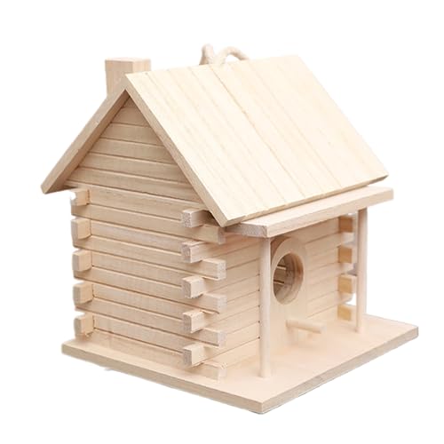 JINGLING Vogelhaus im Freien, vogelhäuser - Dekorative Papageienhaus Hangable | Lovebird Nisting Box für Garten Yard Decoration, außerhalb des Vogelhauses von JINGLING