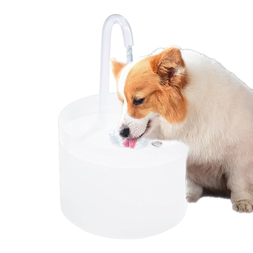JINGLING Wasserschale für Hunde, Wasserspender für Katzen | Automatischer Wasserspender für Welpen – Wasserspender für Haustiere, Zubehör für kleine, mittlere und große von JINGLING