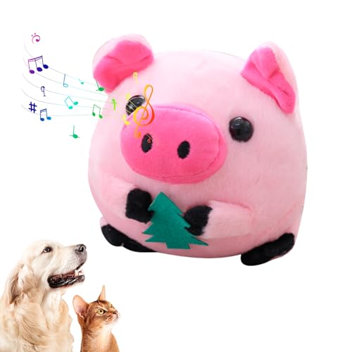 JINGTOPS Hundespielzeug Ball,Interaktives Hundespielzeug, Haustier Hundeball Plüschspielzeug, Ball Hüpfspielzeug für Haustiere,Bissfest Leckerli Spielzeug Ball für Haustier Trainingsball 15 cm (rosa) JINGTOPS Hundespielzeug Ball,Interaktives Hundespielzeug, Haustier Hundeball Plüschspielzeug, Ball Hüpfspielzeug für Haustiere,Bissfest Leckerli Spielzeug Ball für Haustier Trainingsball 15 cm (rosa) von JINGTOPS