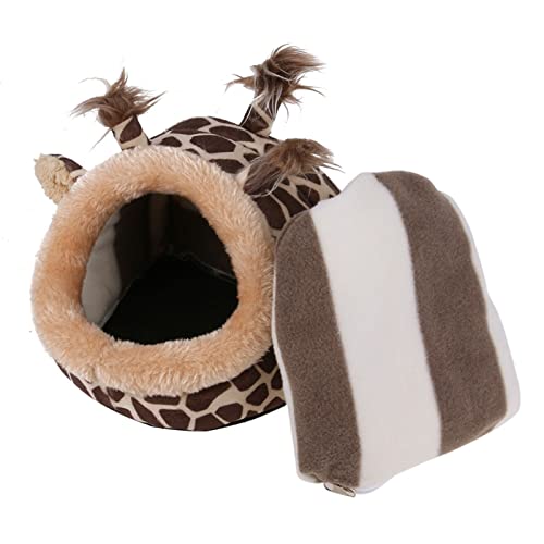JINGYAN Hundebetten Hamster Cage Guinea Pig House Chinchilla Squirrel Bed Nest Guinea Pig Mini Animal Hamster Accessories JINGYAN Hundebetten Hamster Cage Guinea Pig House Chinchilla Squirrel Bed Nest Guinea Pig Mini Animal Hamster Accessories von JINGYAN
