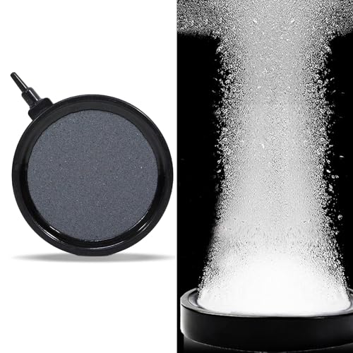 JINJUMEI Sprudelstein für Teiche, Aquarium Luftausströmer, Aquarium Sprudler Sauerstoff Stein Auströmer Sprudler für Aquarium 4mm / 8mm Schlauch Anschließbar für Teiche, Aquarien und Fisch Tank JINJUMEI Sprudelstein für Teiche, Aquarium Luftausströmer, Aquarium Sprudler Sauerstoff Stein Auströmer Sprudler für Aquarium 4mm / 8mm Schlauch Anschließbar für Teiche, Aquarien und Fisch Tank von JINJUMEI