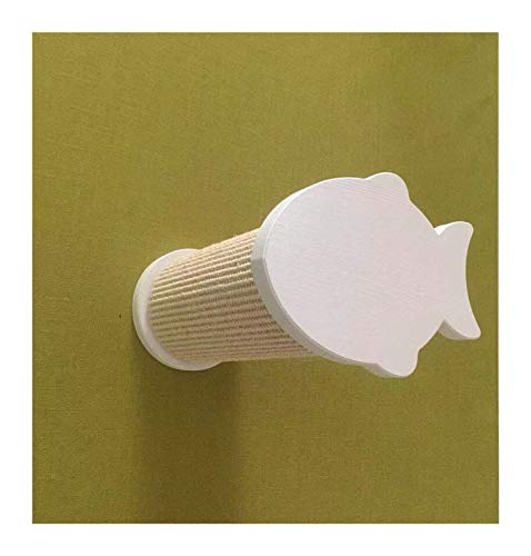 Katze Kletterbaum Katze Kletterturm Baum Wandmontierte Katzenbett Eigentumswohnung Holz Katzenregal Haufen schwimmende Katzen Sisal Seil Kratzer Pet Möbel Katzenbaum (Farbe: Fischstil) Vision Beauty von JINMUXUAN