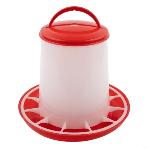 Automatischer Futterbecher für effizientes Hühnerfutter, Bauernhoftier-Ausrüstung (3 kg) von JINSBON