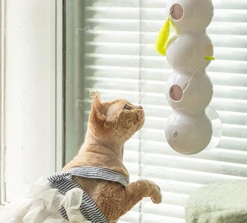 JINSBON Caterpillar-Smart Katzenspielzeug, Raupe Katzenspielzeug Interaktiv, Raupe Intelligentes Katzenspielzeug Ansprechendes Spielen mit realistischer Bewegung, für Spielen und Übung JINSBON Caterpillar-Smart Katzenspielzeug, Raupe Katzenspielzeug Interaktiv, Raupe Intelligentes Katzenspielzeug Ansprechendes Spielen mit realistischer Bewegung, für Spielen und Übung von JINSBON