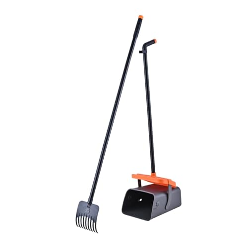 JISADER 2X Hundekotschaufel Tablett Und Rechen Set für Kätzchen, Groß, Mittel Und JISADER 2X Hundekotschaufel Tablett Und Rechen Set für Kätzchen, Groß, Mittel Und von JISADER