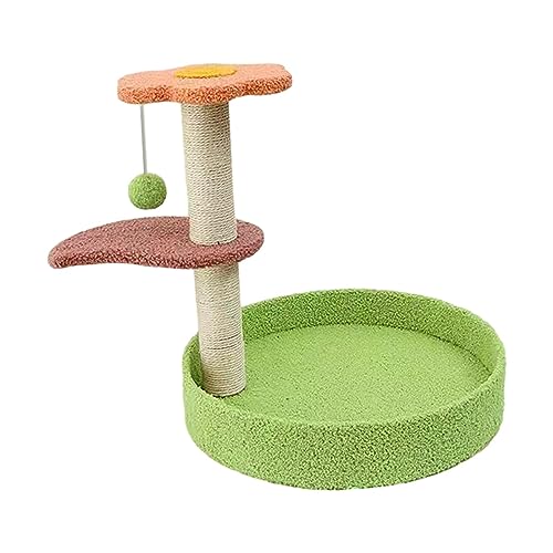 JISADER 3-lagiger Kratzbaum für Katzen, Kratzbaum, Turm, Schleifkralle, Aktivitätscenter, Sofa, Möbelschutz, Kratzbaum, Kratzbaum für große Katzen JISADER 3-lagiger Kratzbaum für Katzen, Kratzbaum, Turm, Schleifkralle, Aktivitätscenter, Sofa, Möbelschutz, Kratzbaum, Kratzbaum für große Katzen von JISADER