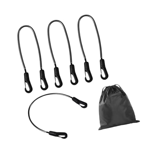 JISADER 4X Horse Decke Beingurte Pferd Vorräte mit Doppelten Clips Dehnbar von JISADER