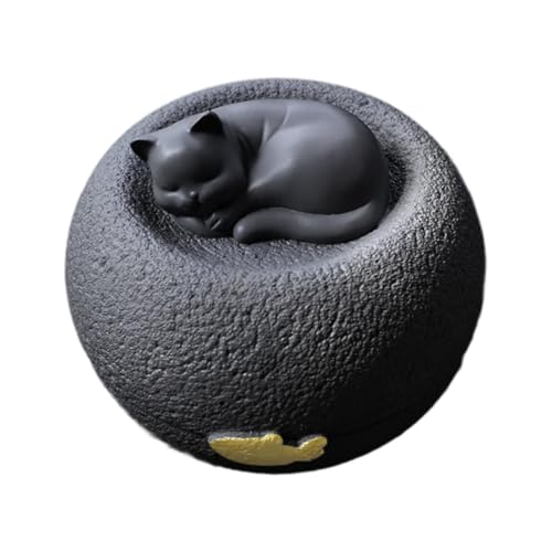 JISADER Cat Memorial Urn Funeral Box Loss Haustier Remembrance Geschenkharz Tier Haustier Urn Angel Cat Memorial JISADER Cat Memorial Urn Funeral Box Loss Haustier Remembrance Geschenkharz Tier Haustier Urn Angel Cat Memorial von JISADER
