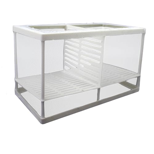 JISADER Fisch Tank Isolation Net Fisch Isolation Box Separator Brüterei Aquarium Trennung Grid Zucht Isolation Net Neugeborenen Braten, L with Clapboard JISADER Fisch Tank Isolation Net Fisch Isolation Box Separator Brüterei Aquarium Trennung Grid Zucht Isolation Net Neugeborenen Braten, L with Clapboard von JISADER