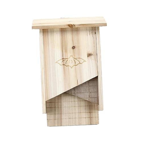 JISADER Fledermaushäuser aus Holz, groß, große Box, wetterfest, zum Aufhängen für Garten, Hinterhof, Außendekoration von JISADER