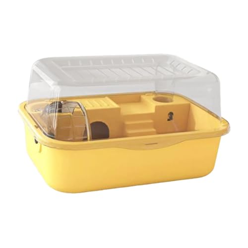 JISADER Großer Hamsterkäfig, Heimtierbedarf, luxuriöser Kleintierkäfig, Lebensraum für Hamster, Mäuse, Kurzkopfgleitbeutler, Meerschweinchen, Gelb JISADER Großer Hamsterkäfig, Heimtierbedarf, luxuriöser Kleintierkäfig, Lebensraum für Hamster, Mäuse, Kurzkopfgleitbeutler, Meerschweinchen, Gelb von JISADER
