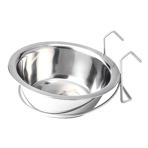 JISADER Hängender Futter, Hunde, Hundekäfig-, Wasser für Katzen, Frettchen, Vögel im Innenbereich, 13 cm x 7 cm x 4,5 cm JISADER Hängender Futter, Hunde, Hundekäfig-, Wasser für Katzen, Frettchen, Vögel im Innenbereich, 13 cm x 7 cm x 4,5 cm von JISADER