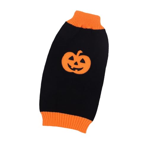 JISADER Halloween-Hundepullover, Pullover, Haustierkostüm, Kürbis, Haustierkleidung für Feiern, Bühnenauftritte, L von JISADER