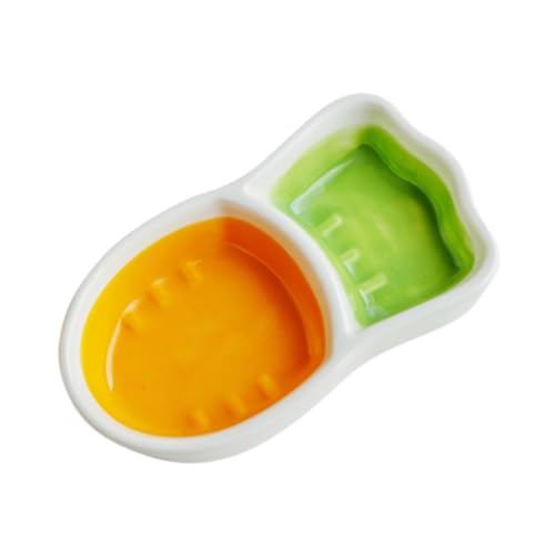 JISADER Hamster Food Bowl Cartoon Fütterungsschale für Rennmakel Frettchen Accessoires von JISADER