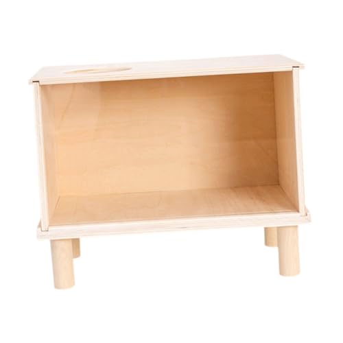 JISADER Hamster-Grabbox, kleine Hamster-Versteck-Sets, Versteck-Grabraum, Katzentoilette, Grabsandbehälter für kleine Haustiere, S JISADER Hamster-Grabbox, kleine Hamster-Versteck-Sets, Versteck-Grabraum, Katzentoilette, Grabsandbehälter für kleine Haustiere, S von JISADER