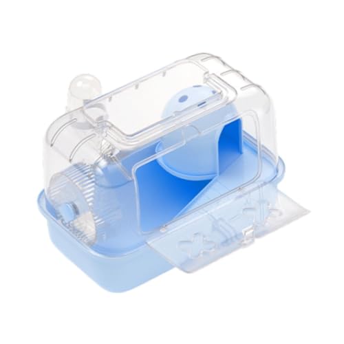 JISADER Hamster Käfig Hamster Lebensraumübung spielt Haus mit Griff für Mäuse Meerschweinchen Hase, Blau JISADER Hamster Käfig Hamster Lebensraumübung spielt Haus mit Griff für Mäuse Meerschweinchen Hase, Blau von JISADER