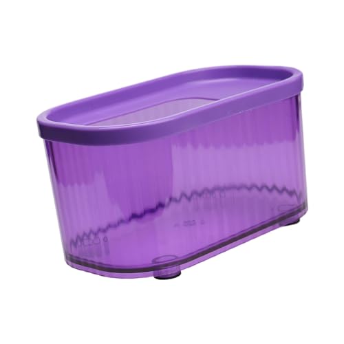 JISADER Hamster-Sandbad-Behälter, Kleintier-Toilette, Hamster-Badezimmer-Sandkasten für Igel, violett von JISADER