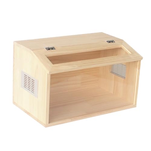 JISADER Hamsterkäfig, Mäuse-Ratten-Habitat, Holzversteck, Haustiernest für Rutin-Hühner-Chinchillas JISADER Hamsterkäfig, Mäuse-Ratten-Habitat, Holzversteck, Haustiernest für Rutin-Hühner-Chinchillas von JISADER