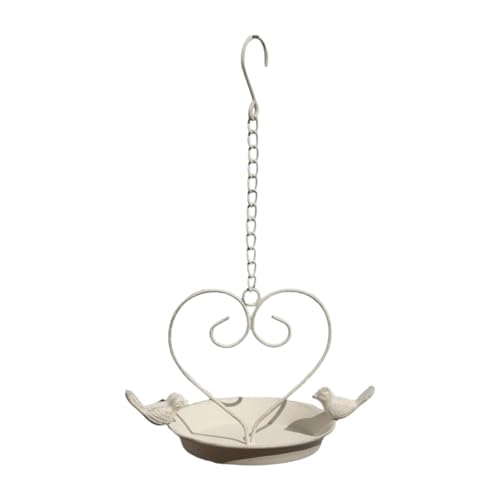 JISADER Hanging Vogel Badewasser Schüssel Terrasse Vogelfuttermittel Dekorative Vogelhaus für Rasen Außenbalkon Hummiingbird anziehen Vögel anziehen von JISADER
