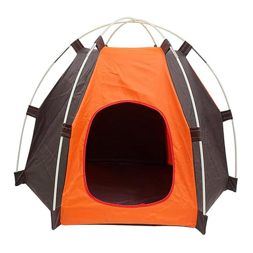 JISADER Haustier-Klappzelt, Haustierbett, kompakt, Kratzfest, leicht, einfach zu reinigen, Hundehöhle, Katzenhaus für Kätzchen, Indoor-Camping JISADER Haustier-Klappzelt, Haustierbett, kompakt, Kratzfest, leicht, einfach zu reinigen, Hundehöhle, Katzenhaus für Kätzchen, Indoor-Camping von JISADER