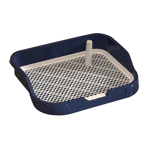 JISADER Haustier-Trainingstoilette, Mesh-Gitter-Toilette, bequem, hält Pfoten und Böden sauber, Haustier-Trainingspolster-Halter für Veranda, Marine JISADER Haustier-Trainingstoilette, Mesh-Gitter-Toilette, bequem, hält Pfoten und Böden sauber, Haustier-Trainingspolster-Halter für Veranda, Marine von JISADER