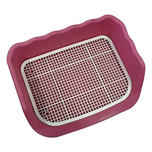 JISADER Haustier WC Reinigungswerkzeug Kunststoff Eckwaschbecken für Katzenhunde Frettchen, Rosa JISADER Haustier WC Reinigungswerkzeug Kunststoff Eckwaschbecken für Katzenhunde Frettchen, Rosa von JISADER