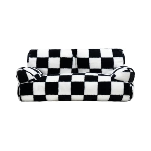JISADER Haustierbett für Hunde Und Katzen, für Den Innenbereich, Rutschfestes Design für Kleine Rassen, Black M JISADER Haustierbett für Hunde Und Katzen, für Den Innenbereich, Rutschfestes Design für Kleine Rassen, Black M von JISADER