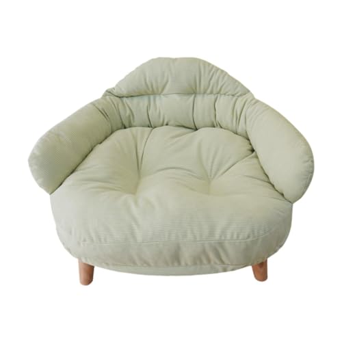 JISADER Haustiersofa, Hundemöbel, Haustierbedarf, Montage, Haustiersofa-Liege, Abnehmbares und waschbares Haustiersofa mit Holzbeinen für Kinder im JISADER Haustiersofa, Hundemöbel, Haustierbedarf, Montage, Haustiersofa-Liege, Abnehmbares und waschbares Haustiersofa mit Holzbeinen für Kinder im von JISADER