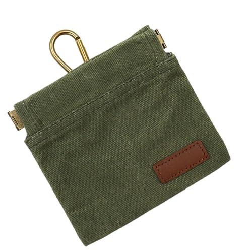 JISADER Hunde-Leckerli-Tasche mit Clip, tragbare Hunde-Snack-Tasche, multifunktionale Tasche mit automatischem Verschluss, Welpen-Hunde-Wandertasche für, Grün JISADER Hunde-Leckerli-Tasche mit Clip, tragbare Hunde-Snack-Tasche, multifunktionale Tasche mit automatischem Verschluss, Welpen-Hunde-Wandertasche für, Grün von JISADER