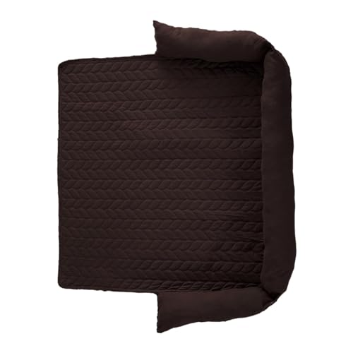 JISADER Hunde Sofabezug, Haustier Couch Kissen, 75 X 75 cm, Haustier Schlafmatte für Den Rücksitz Im Auto, Kaffee JISADER Hunde Sofabezug, Haustier Couch Kissen, 75 X 75 cm, Haustier Schlafmatte für Den Rücksitz Im Auto, Kaffee von JISADER
