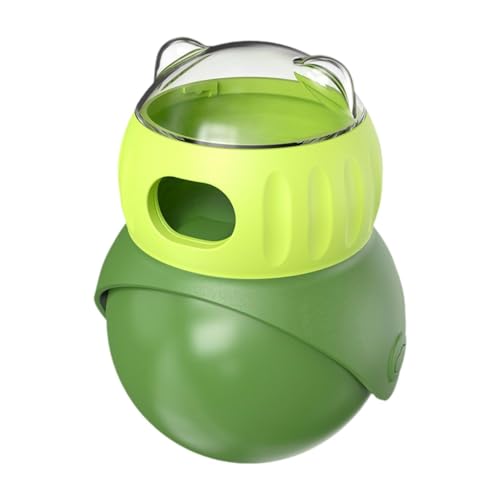 JISADER Hunde behandeln Spender Spielzeughund Interaktives Spielzeugweg und ausgelassenes Ball einstellbares Essen Abgabe, GrÜn JISADER Hunde behandeln Spender Spielzeughund Interaktives Spielzeugweg und ausgelassenes Ball einstellbares Essen Abgabe, GrÜn von JISADER