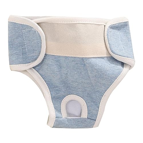 JISADER Hunde-physiologische Hose, Haustier-Pads, weiche Trainingskleidung, Welpen-Menstruationsdiape, weibliche Hunde, Windel-Periodenhose für die meisten, Hellblau XL JISADER Hunde-physiologische Hose, Haustier-Pads, weiche Trainingskleidung, Welpen-Menstruationsdiape, weibliche Hunde, Windel-Periodenhose für die meisten, Hellblau XL von JISADER