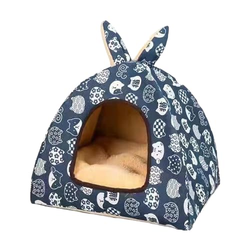 JISADER Hunde- und Katzenbett, Haustier-Katzennest, gemütliches Innenkissen, Schlummerfunktion, selbstwärmendes Katzennest, Haustierzelt, Höhlenbett für, Katze M JISADER Hunde- und Katzenbett, Haustier-Katzennest, gemütliches Innenkissen, Schlummerfunktion, selbstwärmendes Katzennest, Haustierzelt, Höhlenbett für, Katze M von JISADER