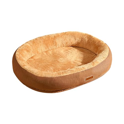 JISADER Hundebett, Plüschkissen, Katzenbetten für Katzen im Innenbereich, Haustierbett für kleine, mittelgroße Hunde und Katzen, Kaffee, m JISADER Hundebett, Plüschkissen, Katzenbetten für Katzen im Innenbereich, Haustierbett für kleine, mittelgroße Hunde und Katzen, Kaffee, m von JISADER