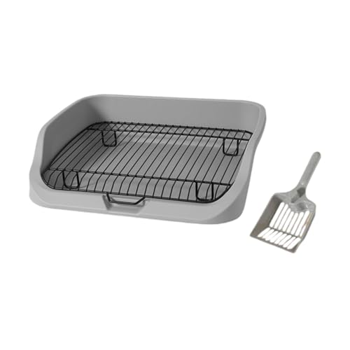 JISADER Hundetoilette, Haustier-Trainingstoilette, Katzentoilette für den Innenbereich, Hundetöpfchen, Tablett für Haustiere und Katzen, Großer Hoher Zaun JISADER Hundetoilette, Haustier-Trainingstoilette, Katzentoilette für den Innenbereich, Hundetöpfchen, Tablett für Haustiere und Katzen, Großer Hoher Zaun von JISADER
