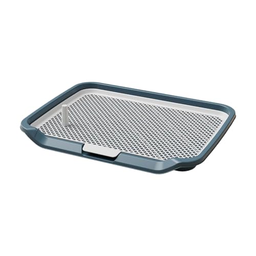 JISADER Hundetoilette, Hundetöpfchen-Pad, Haustier-Trainingspad-Halter, langlebige Mesh-Gitter, Haustier-Trainingstoilette, Mesh-Gitter, Toilette für im, Blau JISADER Hundetoilette, Hundetöpfchen-Pad, Haustier-Trainingspad-Halter, langlebige Mesh-Gitter, Haustier-Trainingstoilette, Mesh-Gitter, Toilette für im, Blau von JISADER