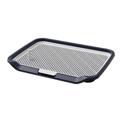 JISADER Hundetoilette, Hundetöpfchen-Pad, Haustier-Trainingspad-Halter, langlebige Mesh-Gitter, Haustier-Trainingstoilette, Mesh-Gitter, Toilette für im, Marine JISADER Hundetoilette, Hundetöpfchen-Pad, Haustier-Trainingspad-Halter, langlebige Mesh-Gitter, Haustier-Trainingstoilette, Mesh-Gitter, Toilette für im, Marine von JISADER