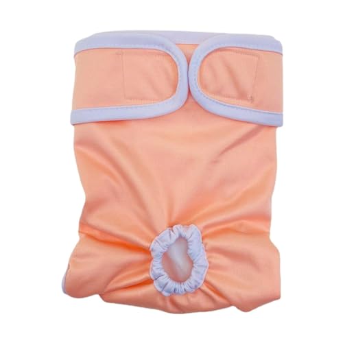 JISADER Hundewindeln für läufige Hündinnen, wiederverwendbar, wasserdicht, saugfähig, auslaufsicher, atmungsaktiv, physiologische Hose, Mädchen-Welpenwindeln, Orange XS JISADER Hundewindeln für läufige Hündinnen, wiederverwendbar, wasserdicht, saugfähig, auslaufsicher, atmungsaktiv, physiologische Hose, Mädchen-Welpenwindeln, Orange XS von JISADER