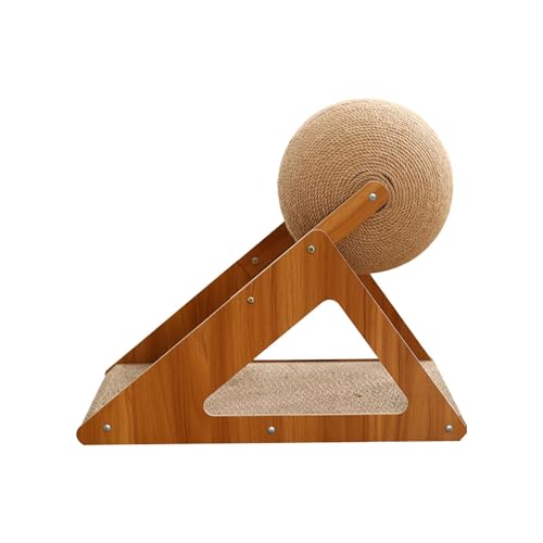 JISADER Kätzchen-Kratzbett mit Sisal-Katzenkratzball, wendbares Kratzbrett, Stil b JISADER Kätzchen-Kratzbett mit Sisal-Katzenkratzball, wendbares Kratzbrett, Stil b von JISADER